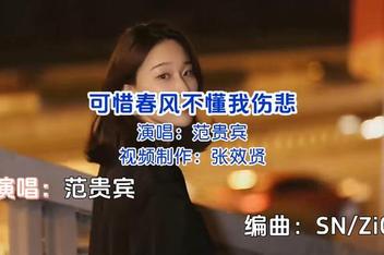 可惜春风不懂我伤悲